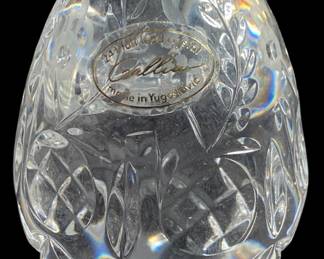Rogaska Yugoslavian Crystal Egg 