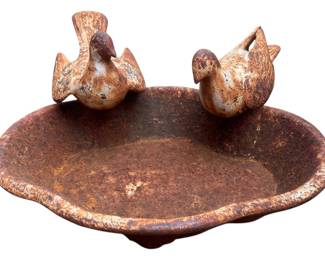 Cast Iron Bird Feeder 