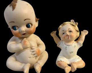 Vintage Porcelain Kewpie Baby Rubens Baby 