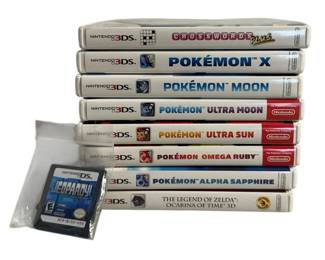 Nintendo 3DS Games Pokemon  Zelda 