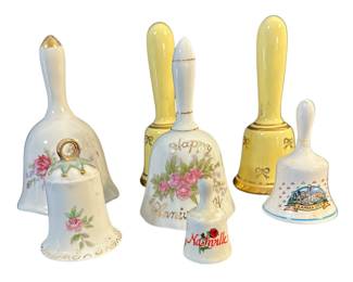 Collection of Ceramic Bells 