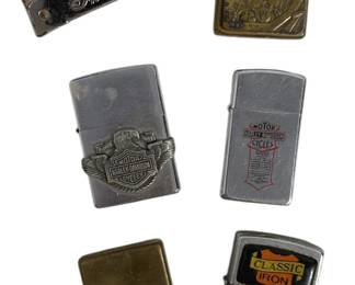 Vintage Biker Lighters Harley  Indian 