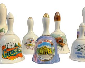 Collection of Vintage State Bells 
