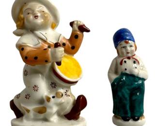 1940s Ceramic Figurines Occupied Japan 