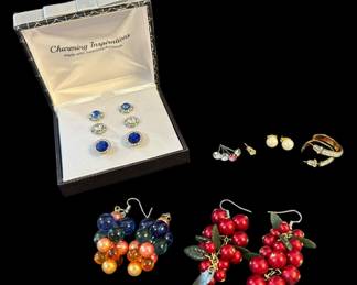 Variety of Earrings Swarovski  Vintage 