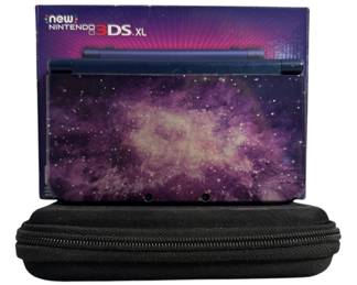 Nintendo 3DS XL with Case AR Cards 