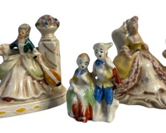 Vintage Victorian Couple Figurines 
