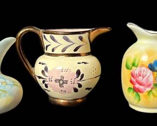 Miniature Ceramic Pitcher Set 