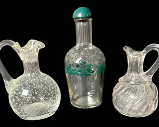 Glass Cruet Bottle Assortment 