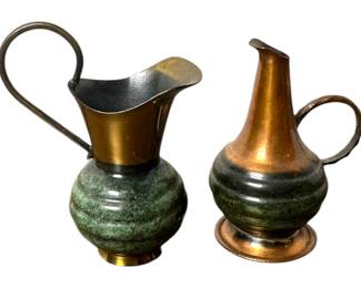 Vintage Oppenheimer Mini Copper Set Israel 