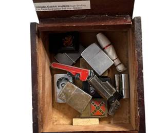 Big Vintage Lighter Lot Zippo  More 