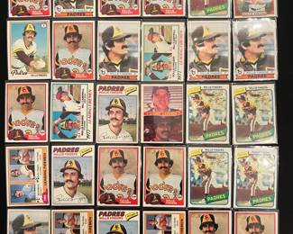 Rollie Fingers Vintage Baseball Card Lot. HOF / 7 x All-Star / 3 x World Series Champion / MVP