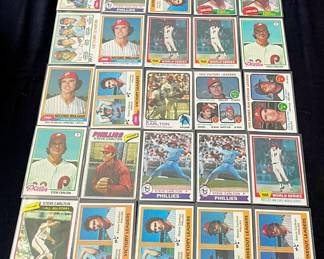 Steve Carlton Vintage Baseball Card Lot 10 x All-Star / 4 x Cy Young Winner