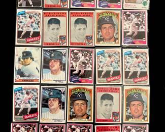 Lou Pinella Vintage Baseball Card Lot. All-Star / 3 x World Series Champion / Rookie of the Year