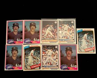 Don Gullett Vintage Baseball Card Lot. 3 x World Series Champion / Cincinnati Reds HOF