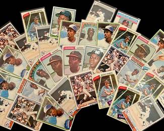 Mickey Rivers Vintage Baseball Card Lot. All-Star / 2 x World Series Champion / Yankees