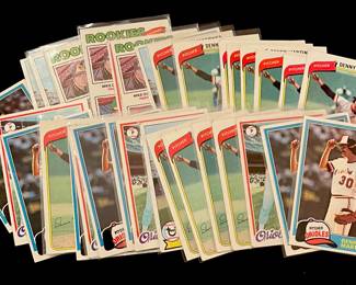 Denny Martinez Vintage Baseball Card Lot. HOF / 4 x All-Star / Orioles HOF