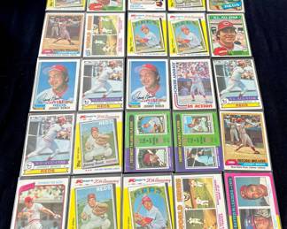 Johnny Bench Vintage Baseball Card Lot Catcher Reds. HOF / 14 x All-Star / 2 x MVP
