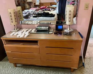 MCM dresser that needs drawer repair