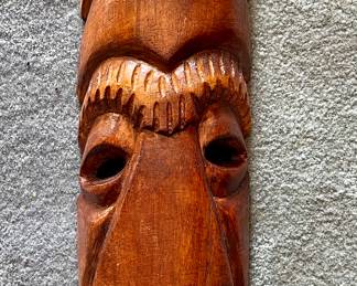 Hand carved mask