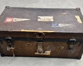 Culver Military Academy trunk