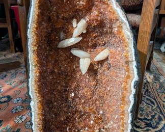 Citrine geode - large