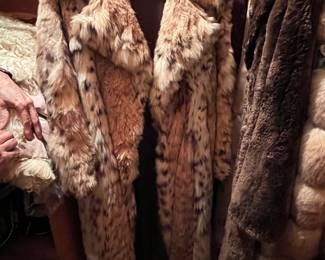 Russian lynx coat
