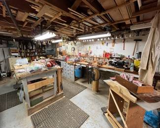 View of entire workshop