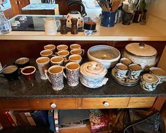 Sponge wear & earthen ware