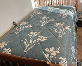 Twin bed, part of a modular, 6 piece bedroom set