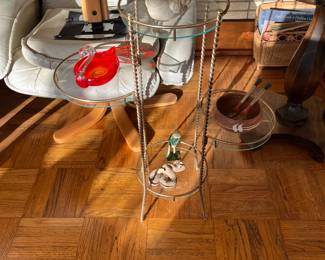 MCM glass table