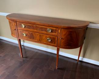 Hekman inlaid sideboard 