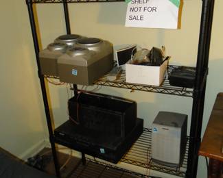 SHELF NOT FOR SALE, but all of the rest of it is