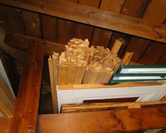 Seriously, cove, trim and crown molding from the 1940's what could get better.  Bring a ladder and bring a friend