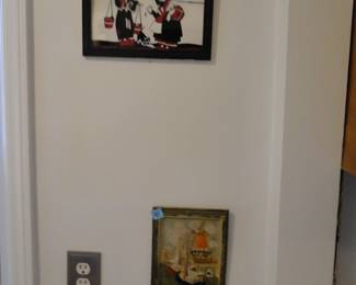 Dutch artwork is all over the home