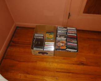 CD's lots and lots of them