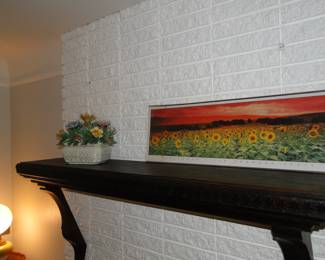 Porcelain and Sunflowers