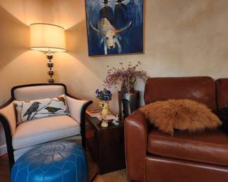 Chair and  Sofa by Bloomingdales