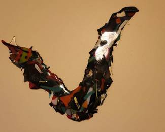 Custom Art Glass Wall Hanging
