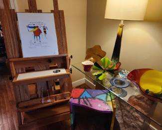 One of Several Artist's Easels