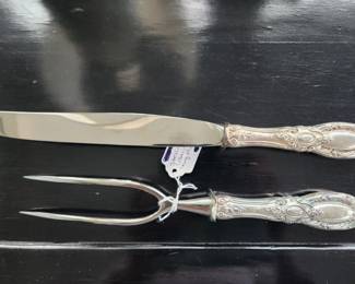 Sterling King Richard Carving Set