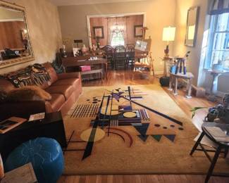 Sculptured Rugs Throughout the Home