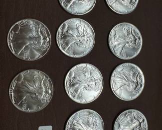 More beautiful silver coins