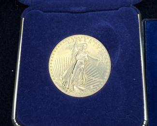 1 oz Liberty Gold Coin, 1986
