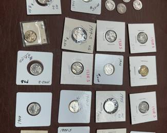 Mercury dimes