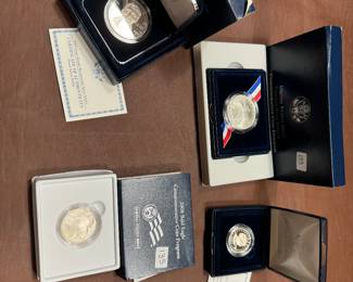 Uncirculated, proof, coins, silver