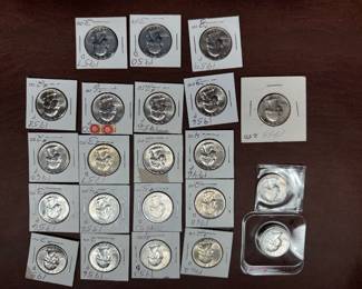 Silver quarters