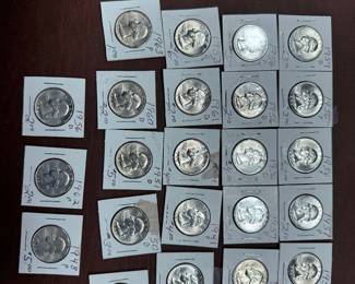 Silver quarters
