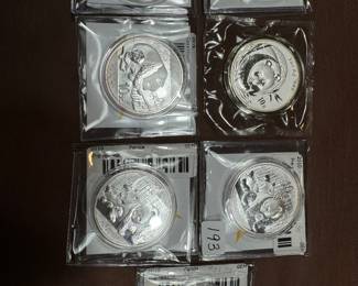 Collectible 1 ounce silver coins