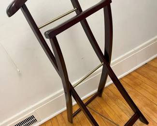 55 The Bombay Co. Folding Wooden Valetmin